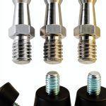 CHENJIN Tripod Legs Stainless Steel Camera Spike-0