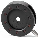Agatige Microscope Iris Adapter Metal Material-0
